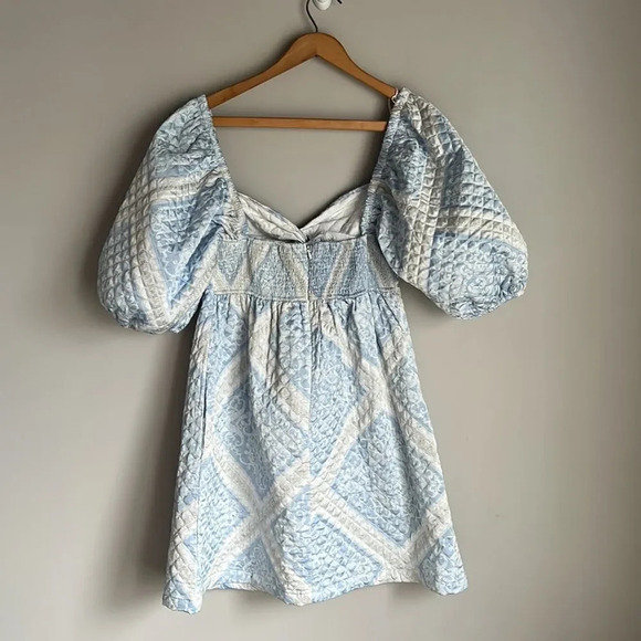 NEW En Saison Quilted Scarf Print Dress - Picture 4 of 10